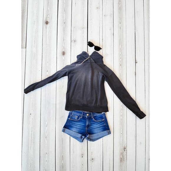 Techstyles Duke’s La Jolla California Hoodie Women’s Medium Blue Pullover Sweats - Picture 3 of 10